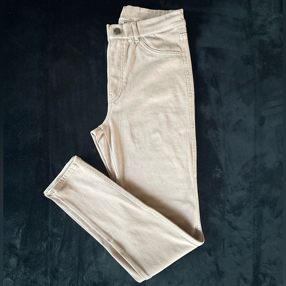 Uniqlo Cream Skinny Women's Jeans